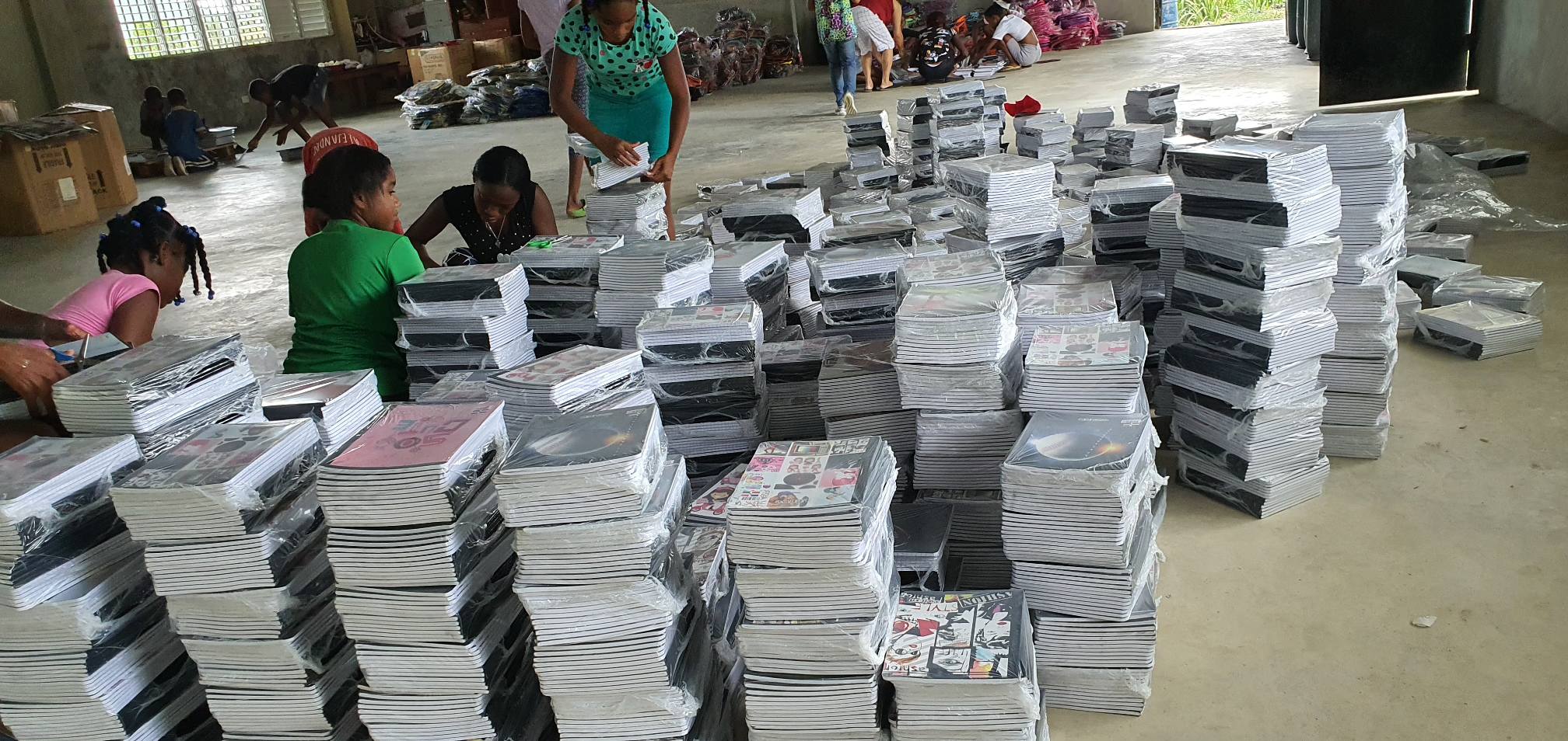 Preparación de cuadernos
