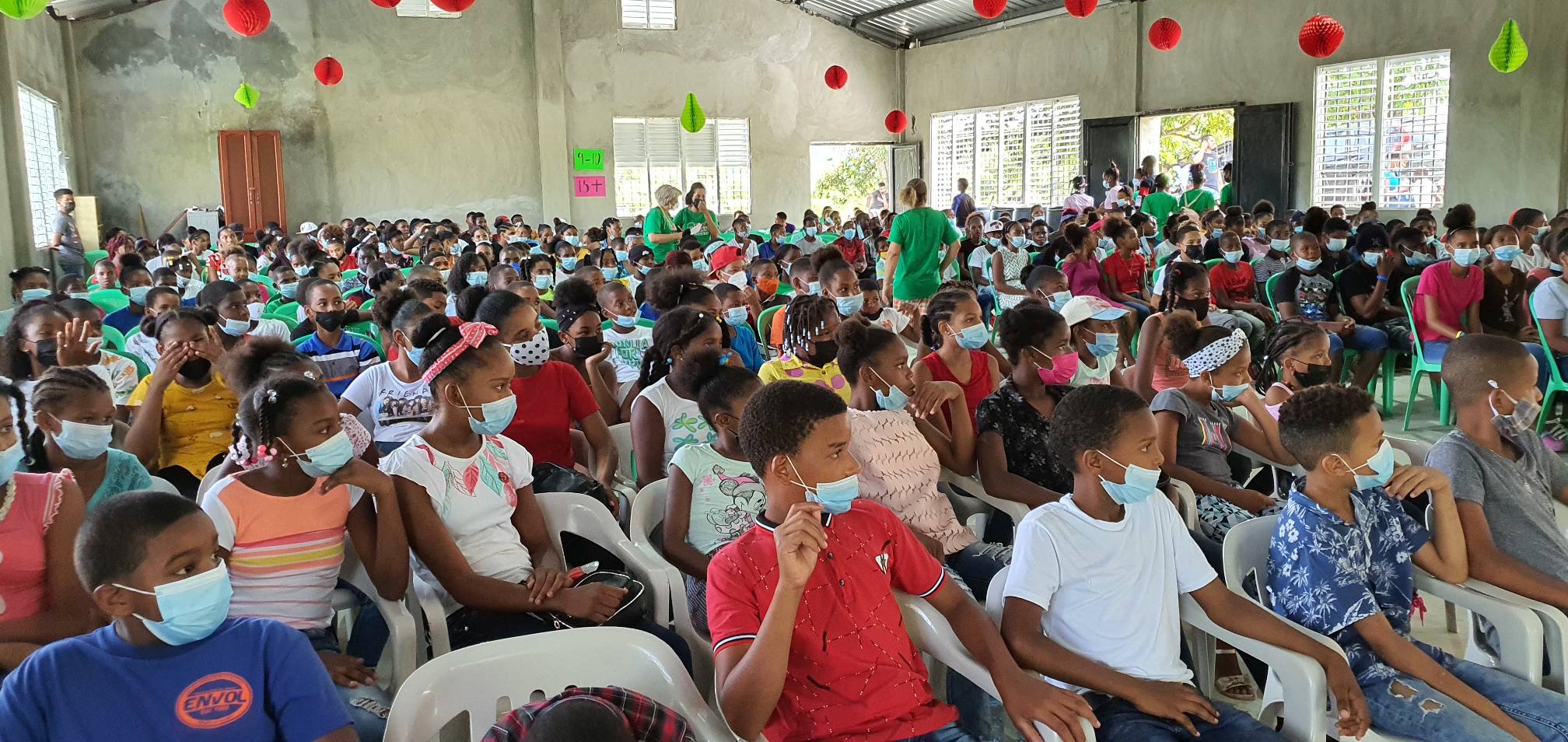 Niños en clase
